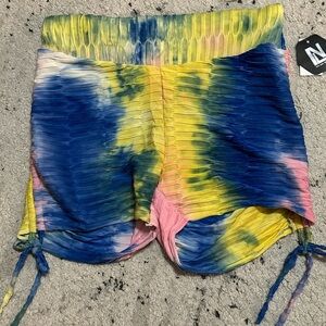 New Look Tie-Dye Bike Shorts